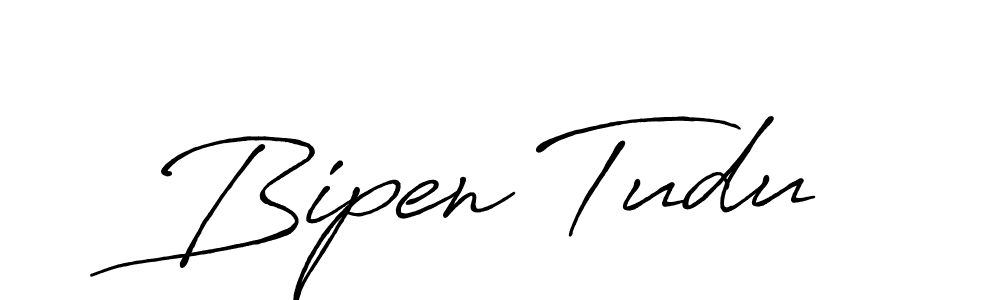 Similarly Antro_Vectra_Bolder is the best handwritten signature design. Signature creator online .You can use it as an online autograph creator for name Bipen Tudu. Bipen Tudu signature style 7 images and pictures png