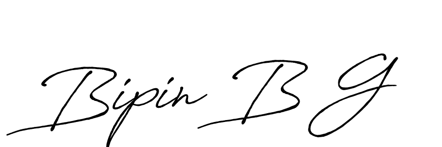 if you are searching for the best signature style for your name Bipin B G. so please give up your signature search. here we have designed multiple signature styles  using Antro_Vectra_Bolder. Bipin B G signature style 7 images and pictures png