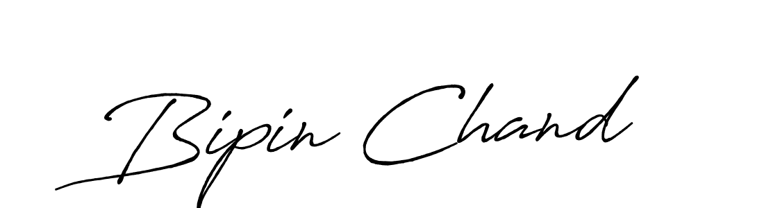 Design your own signature with our free online signature maker. With this signature software, you can create a handwritten (Antro_Vectra_Bolder) signature for name Bipin Chand. Bipin Chand signature style 7 images and pictures png