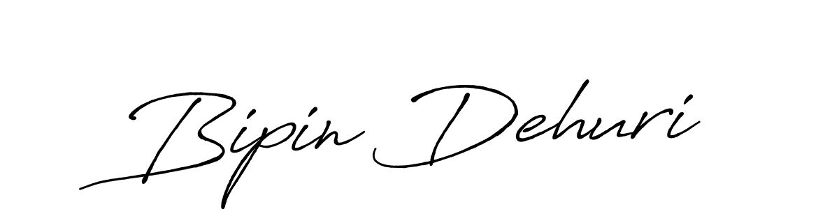 The best way (Antro_Vectra_Bolder) to make a short signature is to pick only two or three words in your name. The name Bipin Dehuri include a total of six letters. For converting this name. Bipin Dehuri signature style 7 images and pictures png