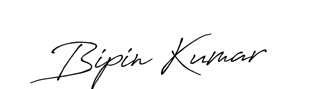 Bipin Kumar stylish signature style. Best Handwritten Sign (Antro_Vectra_Bolder) for my name. Handwritten Signature Collection Ideas for my name Bipin Kumar. Bipin Kumar signature style 7 images and pictures png