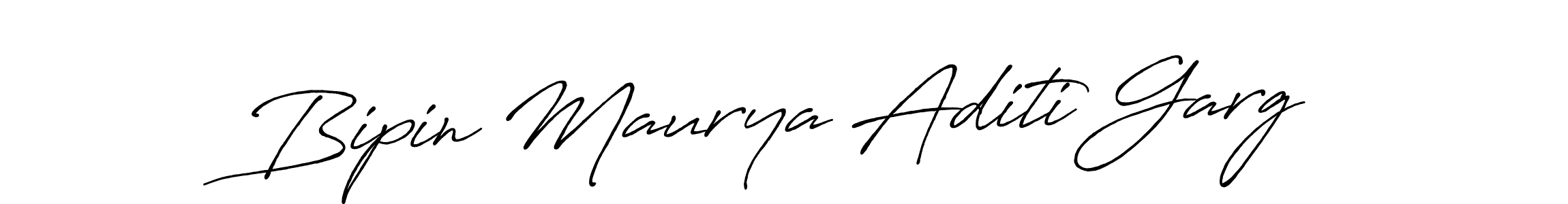 You can use this online signature creator to create a handwritten signature for the name Bipin Maurya Aditi Garg. This is the best online autograph maker. Bipin Maurya Aditi Garg signature style 7 images and pictures png