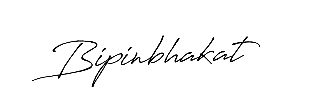 Make a beautiful signature design for name Bipinbhakat. With this signature (Antro_Vectra_Bolder) style, you can create a handwritten signature for free. Bipinbhakat signature style 7 images and pictures png