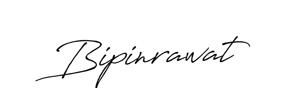 Create a beautiful signature design for name Bipinrawat. With this signature (Antro_Vectra_Bolder) fonts, you can make a handwritten signature for free. Bipinrawat signature style 7 images and pictures png
