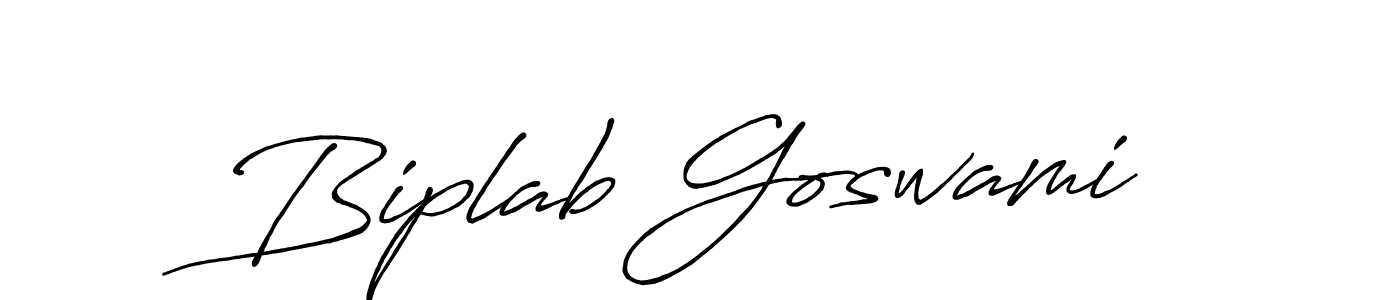 The best way (Antro_Vectra_Bolder) to make a short signature is to pick only two or three words in your name. The name Biplab Goswami include a total of six letters. For converting this name. Biplab Goswami signature style 7 images and pictures png