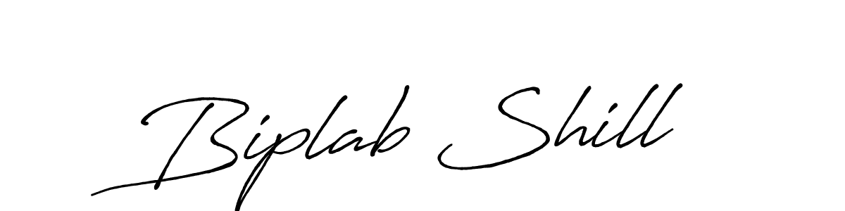 Also You can easily find your signature by using the search form. We will create Biplab Shill name handwritten signature images for you free of cost using Antro_Vectra_Bolder sign style. Biplab Shill signature style 7 images and pictures png