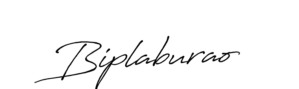 Use a signature maker to create a handwritten signature online. With this signature software, you can design (Antro_Vectra_Bolder) your own signature for name Biplaburao. Biplaburao signature style 7 images and pictures png