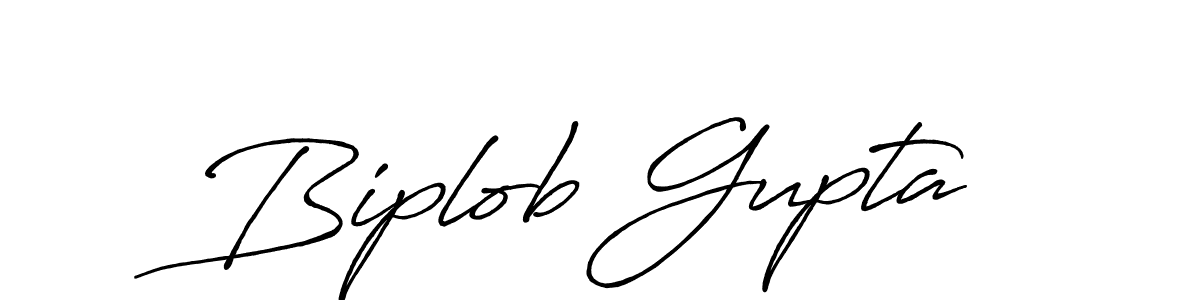 Design your own signature with our free online signature maker. With this signature software, you can create a handwritten (Antro_Vectra_Bolder) signature for name Biplob Gupta. Biplob Gupta signature style 7 images and pictures png