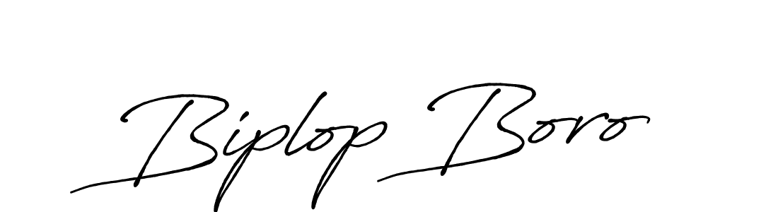 It looks lik you need a new signature style for name Biplop Boro. Design unique handwritten (Antro_Vectra_Bolder) signature with our free signature maker in just a few clicks. Biplop Boro signature style 7 images and pictures png