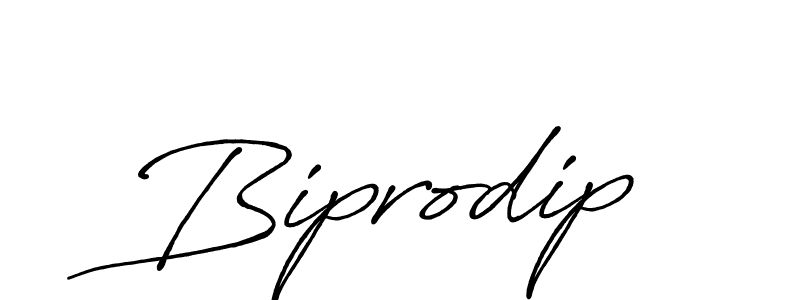 Biprodip stylish signature style. Best Handwritten Sign (Antro_Vectra_Bolder) for my name. Handwritten Signature Collection Ideas for my name Biprodip. Biprodip signature style 7 images and pictures png