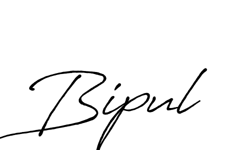 How to make Bipul signature? Antro_Vectra_Bolder is a professional autograph style. Create handwritten signature for Bipul name. Bipul signature style 7 images and pictures png