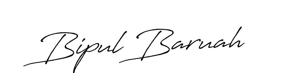 Design your own signature with our free online signature maker. With this signature software, you can create a handwritten (Antro_Vectra_Bolder) signature for name Bipul Baruah. Bipul Baruah signature style 7 images and pictures png