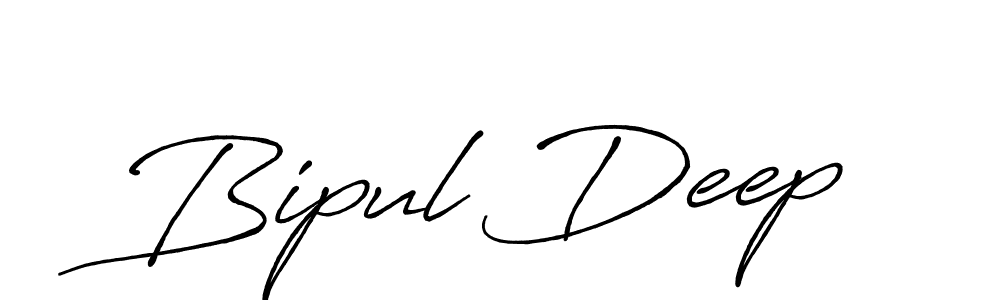 You should practise on your own different ways (Antro_Vectra_Bolder) to write your name (Bipul Deep) in signature. don't let someone else do it for you. Bipul Deep signature style 7 images and pictures png
