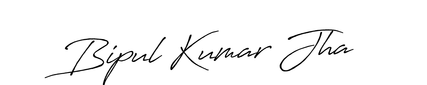 How to make Bipul Kumar Jha signature? Antro_Vectra_Bolder is a professional autograph style. Create handwritten signature for Bipul Kumar Jha name. Bipul Kumar Jha signature style 7 images and pictures png