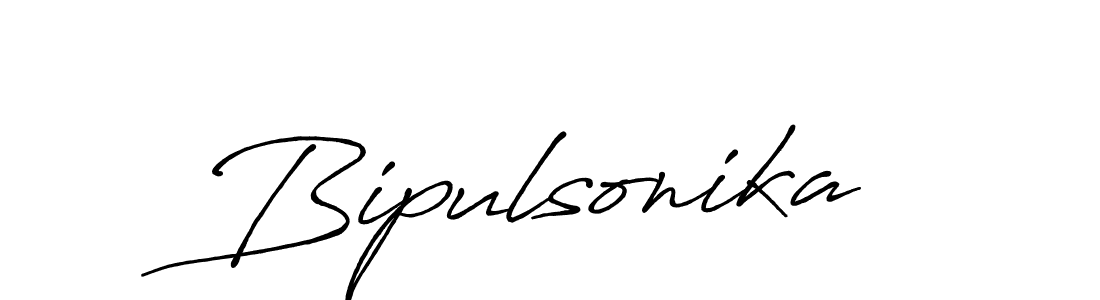 Once you've used our free online signature maker to create your best signature Antro_Vectra_Bolder style, it's time to enjoy all of the benefits that Bipulsonika name signing documents. Bipulsonika signature style 7 images and pictures png