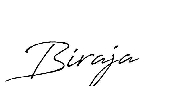 Biraja stylish signature style. Best Handwritten Sign (Antro_Vectra_Bolder) for my name. Handwritten Signature Collection Ideas for my name Biraja. Biraja signature style 7 images and pictures png