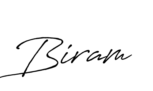 Once you've used our free online signature maker to create your best signature Antro_Vectra_Bolder style, it's time to enjoy all of the benefits that Biram name signing documents. Biram signature style 7 images and pictures png
