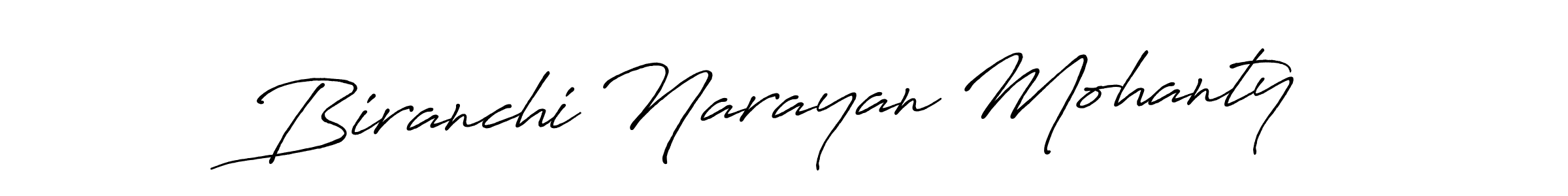 Design your own signature with our free online signature maker. With this signature software, you can create a handwritten (Antro_Vectra_Bolder) signature for name Biranchi Narayan Mohanty. Biranchi Narayan Mohanty signature style 7 images and pictures png