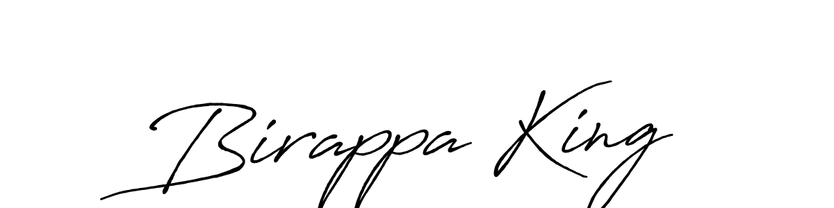 Also we have Birappa King name is the best signature style. Create professional handwritten signature collection using Antro_Vectra_Bolder autograph style. Birappa King signature style 7 images and pictures png
