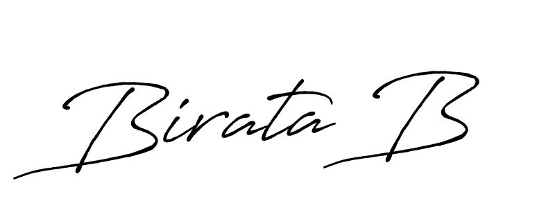 Once you've used our free online signature maker to create your best signature Antro_Vectra_Bolder style, it's time to enjoy all of the benefits that Birata B name signing documents. Birata B signature style 7 images and pictures png
