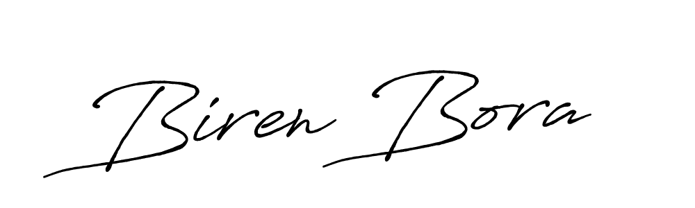 It looks lik you need a new signature style for name Biren Bora. Design unique handwritten (Antro_Vectra_Bolder) signature with our free signature maker in just a few clicks. Biren Bora signature style 7 images and pictures png