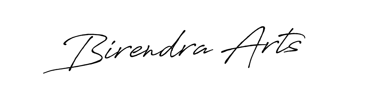 Also we have Birendra Arts name is the best signature style. Create professional handwritten signature collection using Antro_Vectra_Bolder autograph style. Birendra Arts signature style 7 images and pictures png