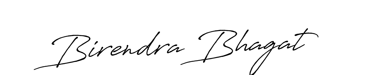 It looks lik you need a new signature style for name Birendra Bhagat. Design unique handwritten (Antro_Vectra_Bolder) signature with our free signature maker in just a few clicks. Birendra Bhagat signature style 7 images and pictures png