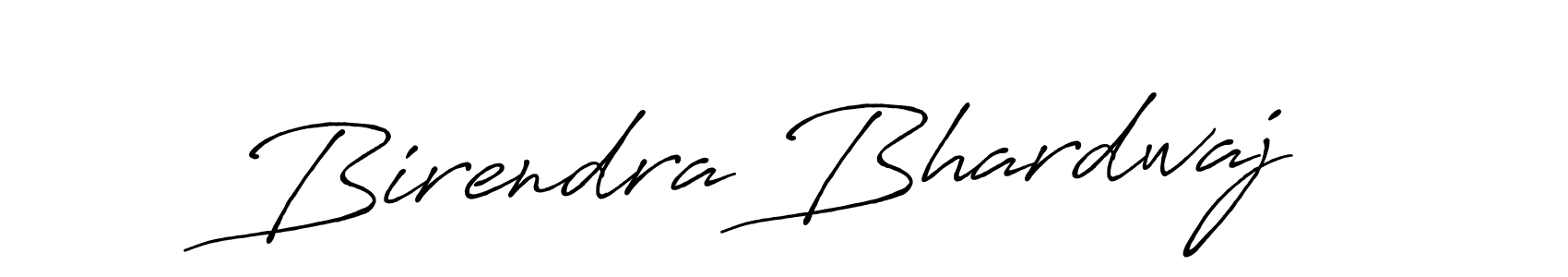 Also we have Birendra Bhardwaj name is the best signature style. Create professional handwritten signature collection using Antro_Vectra_Bolder autograph style. Birendra Bhardwaj signature style 7 images and pictures png