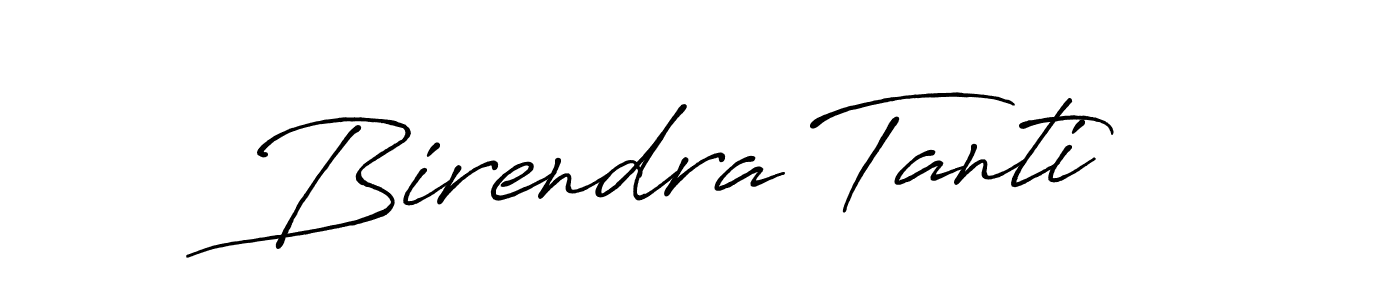 Also You can easily find your signature by using the search form. We will create Birendra Tanti name handwritten signature images for you free of cost using Antro_Vectra_Bolder sign style. Birendra Tanti signature style 7 images and pictures png
