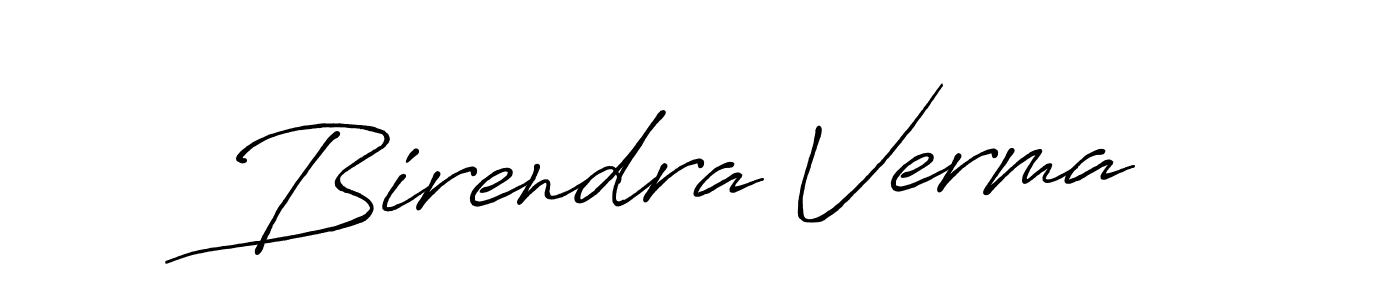 This is the best signature style for the Birendra Verma name. Also you like these signature font (Antro_Vectra_Bolder). Mix name signature. Birendra Verma signature style 7 images and pictures png