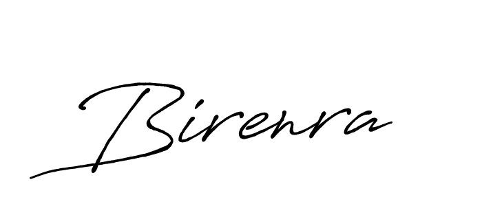 You should practise on your own different ways (Antro_Vectra_Bolder) to write your name (Birenra) in signature. don't let someone else do it for you. Birenra signature style 7 images and pictures png