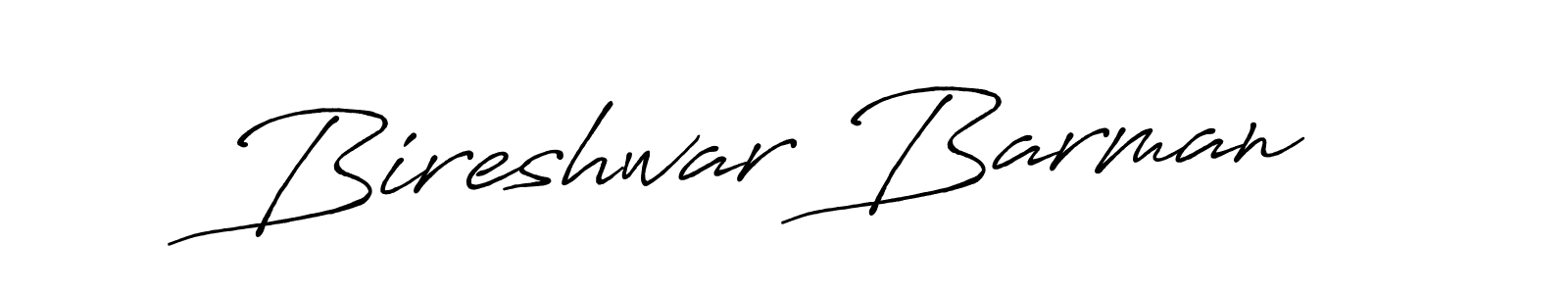 How to make Bireshwar Barman signature? Antro_Vectra_Bolder is a professional autograph style. Create handwritten signature for Bireshwar Barman name. Bireshwar Barman signature style 7 images and pictures png