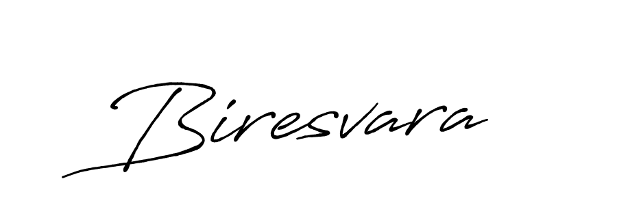 Use a signature maker to create a handwritten signature online. With this signature software, you can design (Antro_Vectra_Bolder) your own signature for name Biresvara. Biresvara signature style 7 images and pictures png