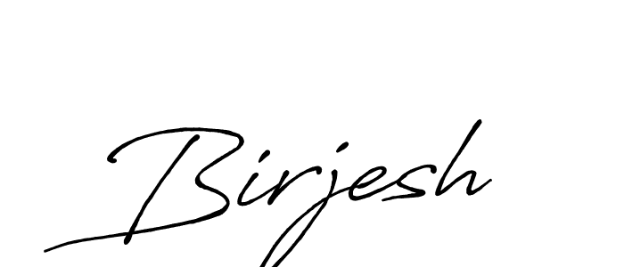 Birjesh stylish signature style. Best Handwritten Sign (Antro_Vectra_Bolder) for my name. Handwritten Signature Collection Ideas for my name Birjesh. Birjesh signature style 7 images and pictures png