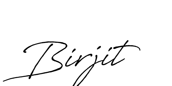 Also You can easily find your signature by using the search form. We will create Birjit name handwritten signature images for you free of cost using Antro_Vectra_Bolder sign style. Birjit signature style 7 images and pictures png