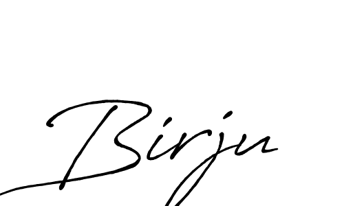 The best way (Antro_Vectra_Bolder) to make a short signature is to pick only two or three words in your name. The name Birju include a total of six letters. For converting this name. Birju signature style 7 images and pictures png