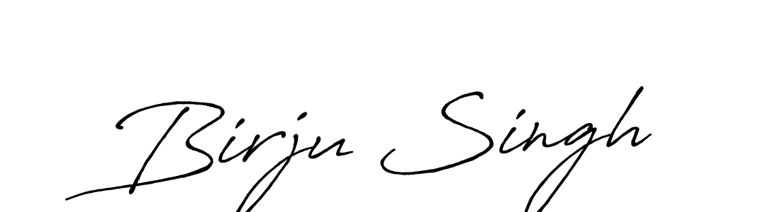 How to make Birju Singh signature? Antro_Vectra_Bolder is a professional autograph style. Create handwritten signature for Birju Singh name. Birju Singh signature style 7 images and pictures png