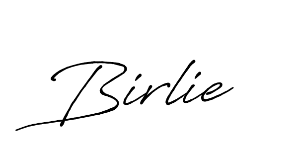 Also we have Birlie name is the best signature style. Create professional handwritten signature collection using Antro_Vectra_Bolder autograph style. Birlie signature style 7 images and pictures png