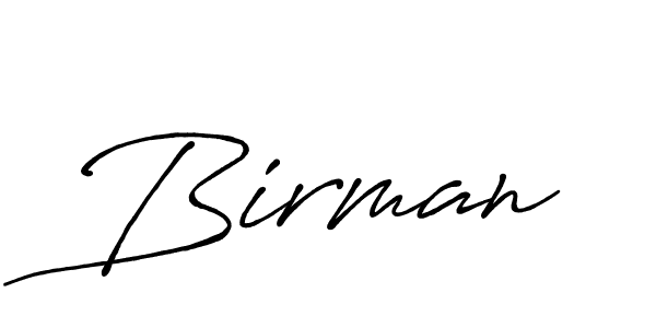 How to make Birman name signature. Use Antro_Vectra_Bolder style for creating short signs online. This is the latest handwritten sign. Birman signature style 7 images and pictures png