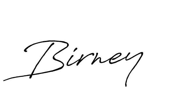 Also we have Birney name is the best signature style. Create professional handwritten signature collection using Antro_Vectra_Bolder autograph style. Birney signature style 7 images and pictures png