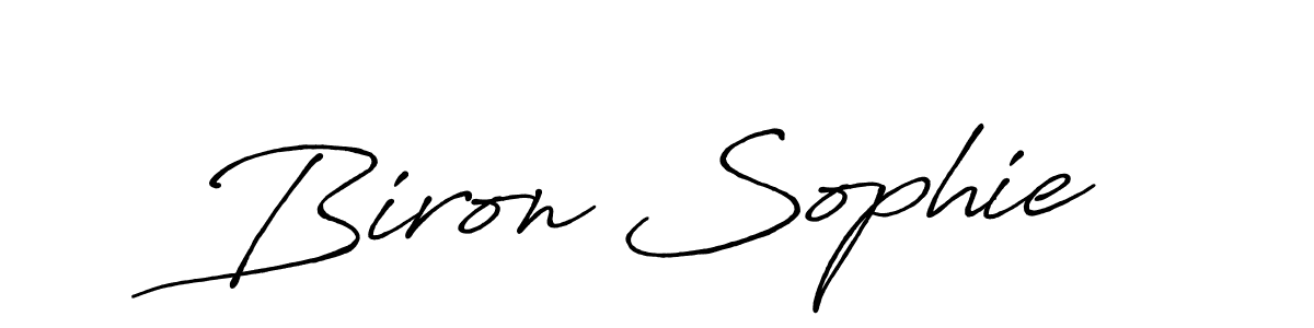 Make a short Biron Sophie signature style. Manage your documents anywhere anytime using Antro_Vectra_Bolder. Create and add eSignatures, submit forms, share and send files easily. Biron Sophie signature style 7 images and pictures png