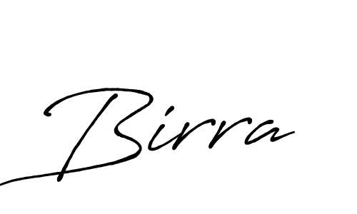 The best way (Antro_Vectra_Bolder) to make a short signature is to pick only two or three words in your name. The name Birra include a total of six letters. For converting this name. Birra signature style 7 images and pictures png