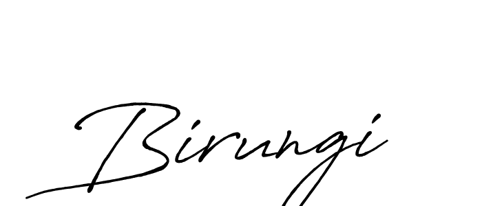 It looks lik you need a new signature style for name Birungi. Design unique handwritten (Antro_Vectra_Bolder) signature with our free signature maker in just a few clicks. Birungi signature style 7 images and pictures png