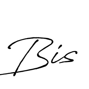 Bis stylish signature style. Best Handwritten Sign (Antro_Vectra_Bolder) for my name. Handwritten Signature Collection Ideas for my name Bis. Bis signature style 7 images and pictures png