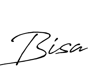 How to make Bisa signature? Antro_Vectra_Bolder is a professional autograph style. Create handwritten signature for Bisa name. Bisa signature style 7 images and pictures png