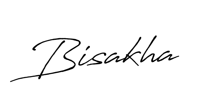 Bisakha stylish signature style. Best Handwritten Sign (Antro_Vectra_Bolder) for my name. Handwritten Signature Collection Ideas for my name Bisakha. Bisakha signature style 7 images and pictures png