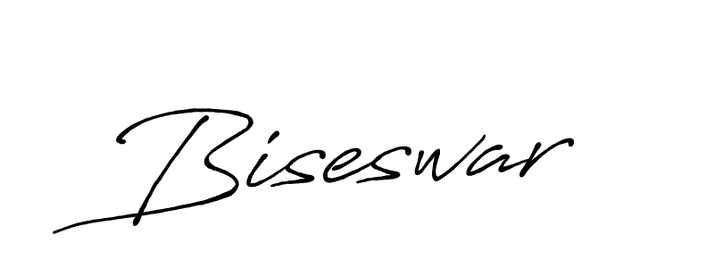 Use a signature maker to create a handwritten signature online. With this signature software, you can design (Antro_Vectra_Bolder) your own signature for name Biseswar. Biseswar signature style 7 images and pictures png