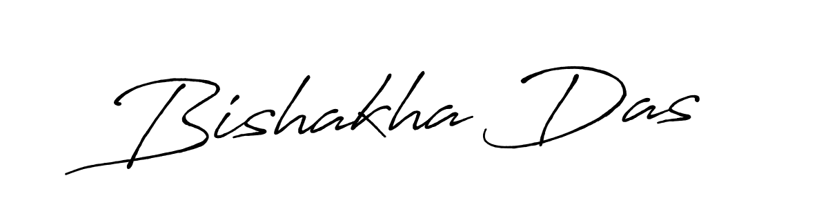 Antro_Vectra_Bolder is a professional signature style that is perfect for those who want to add a touch of class to their signature. It is also a great choice for those who want to make their signature more unique. Get Bishakha Das name to fancy signature for free. Bishakha Das signature style 7 images and pictures png