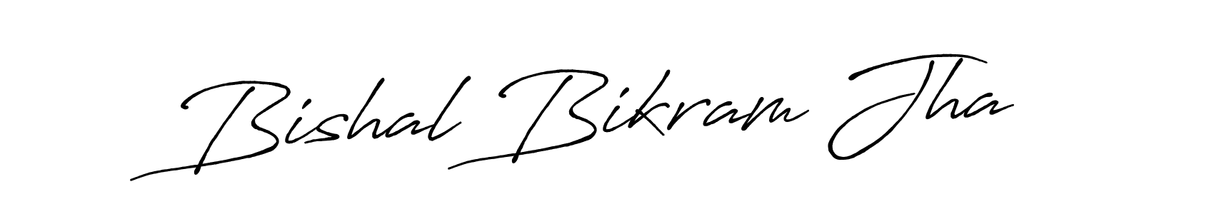 if you are searching for the best signature style for your name Bishal Bikram Jha. so please give up your signature search. here we have designed multiple signature styles  using Antro_Vectra_Bolder. Bishal Bikram Jha signature style 7 images and pictures png