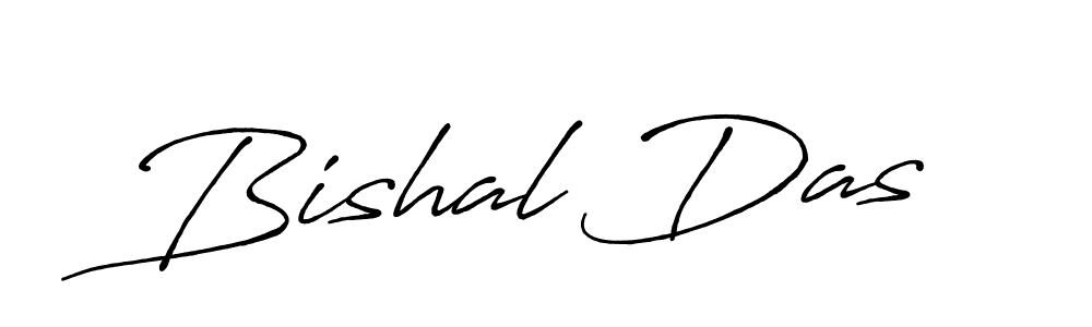 How to make Bishal Das name signature. Use Antro_Vectra_Bolder style for creating short signs online. This is the latest handwritten sign. Bishal Das signature style 7 images and pictures png